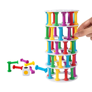 Tumbling Tower Stacking Game