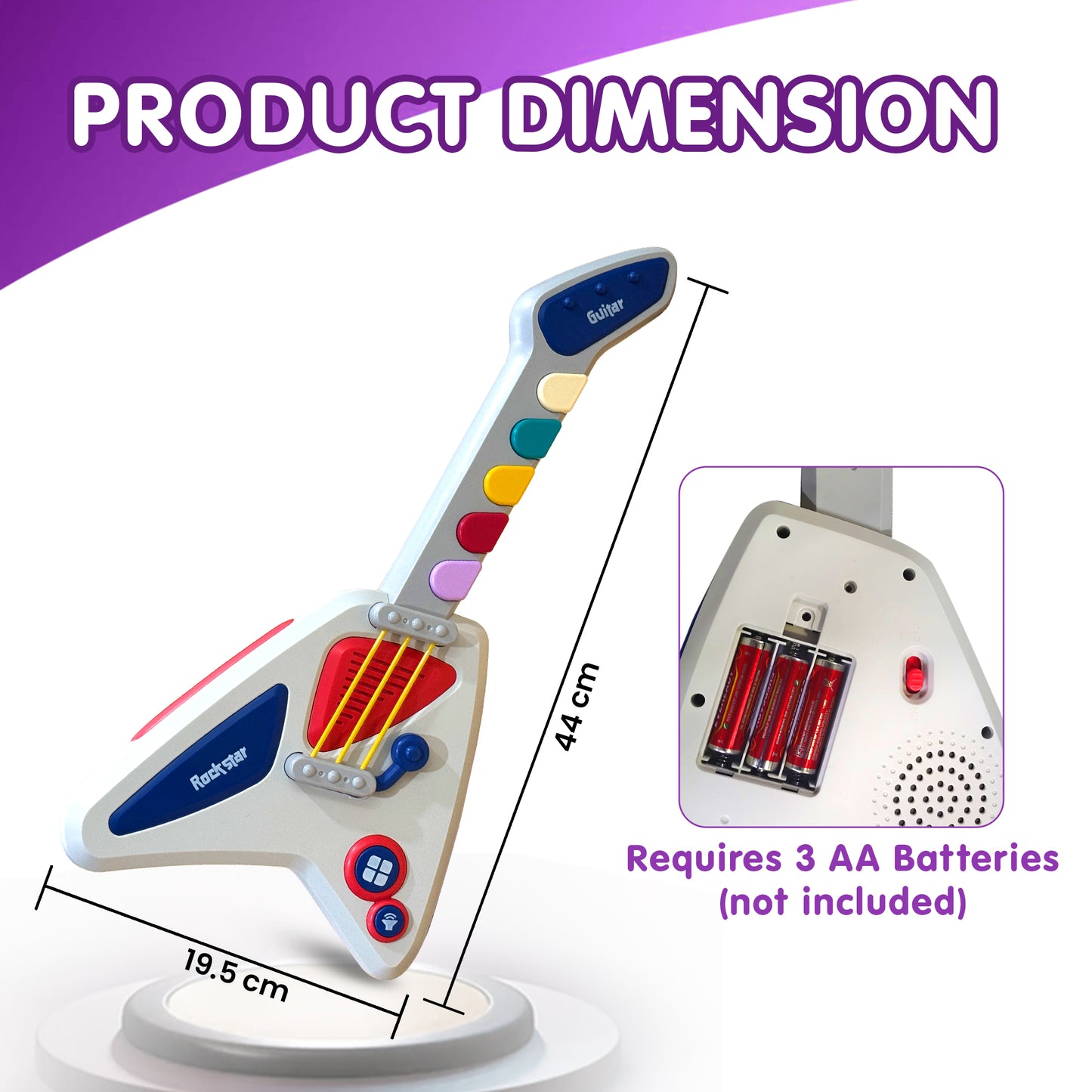 Interactive Electric Guitar Toy