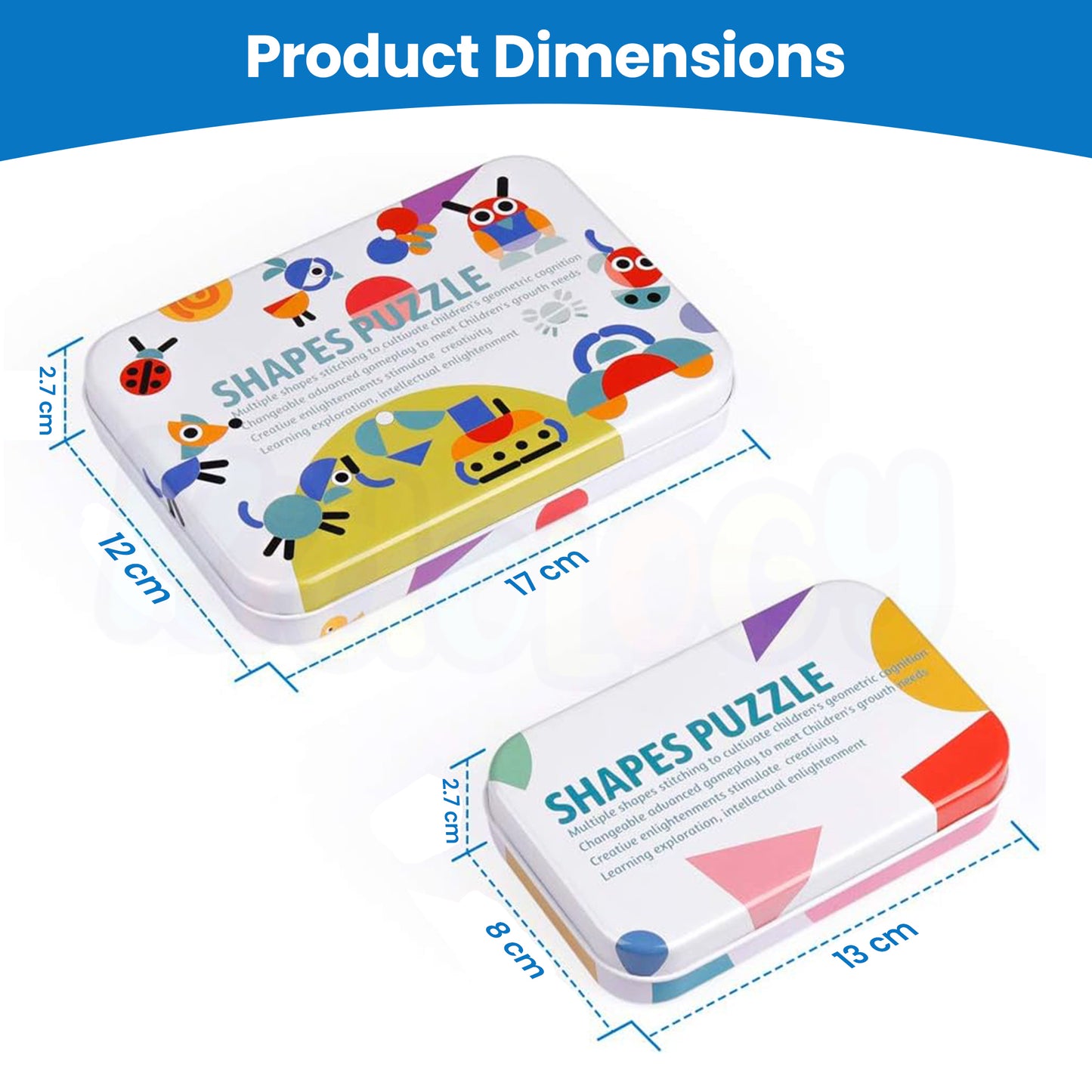 Wooden Shape Puzzle Toy Set