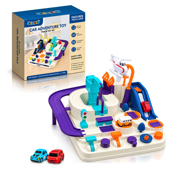 Car Adventure Rescue Track Set Educational Toy