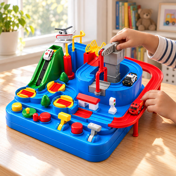 City Adventure Rescue Car Set by Kidology, view 3