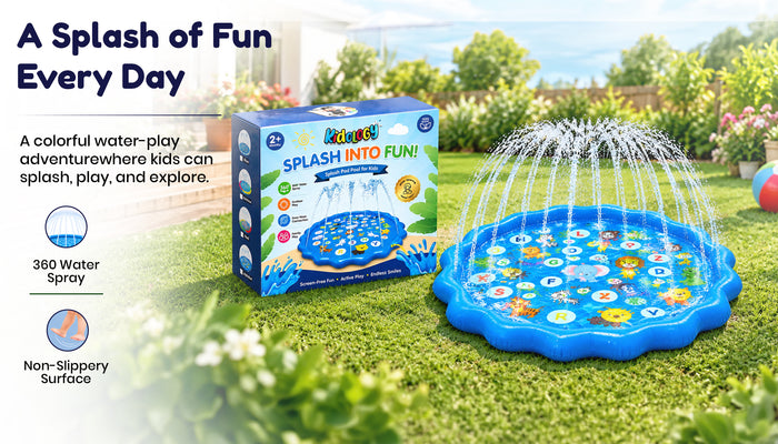 Attach the garden hose and turn on the water.