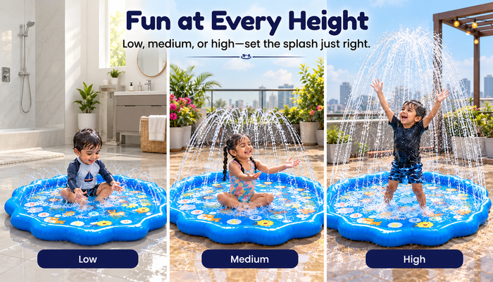 Low, Medium or High — Your Choice!