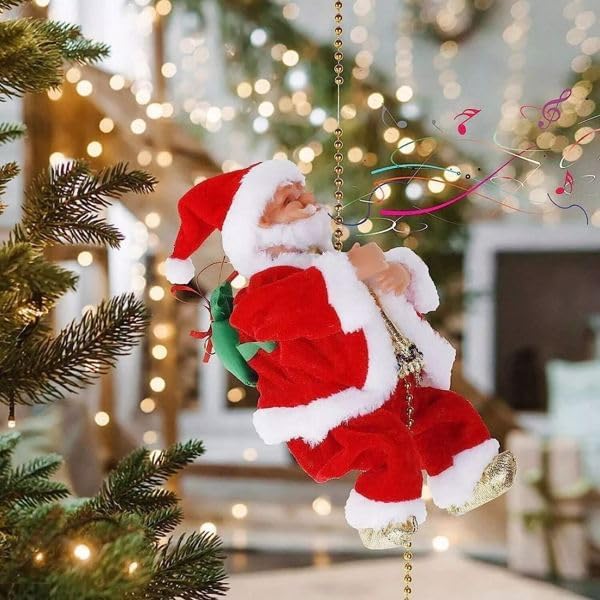 Climbing Santa Electric Toy