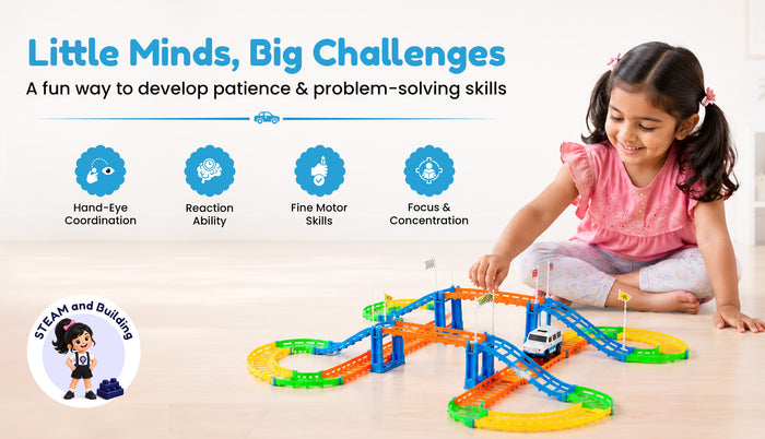 Start. Steer. Speed through the loops.