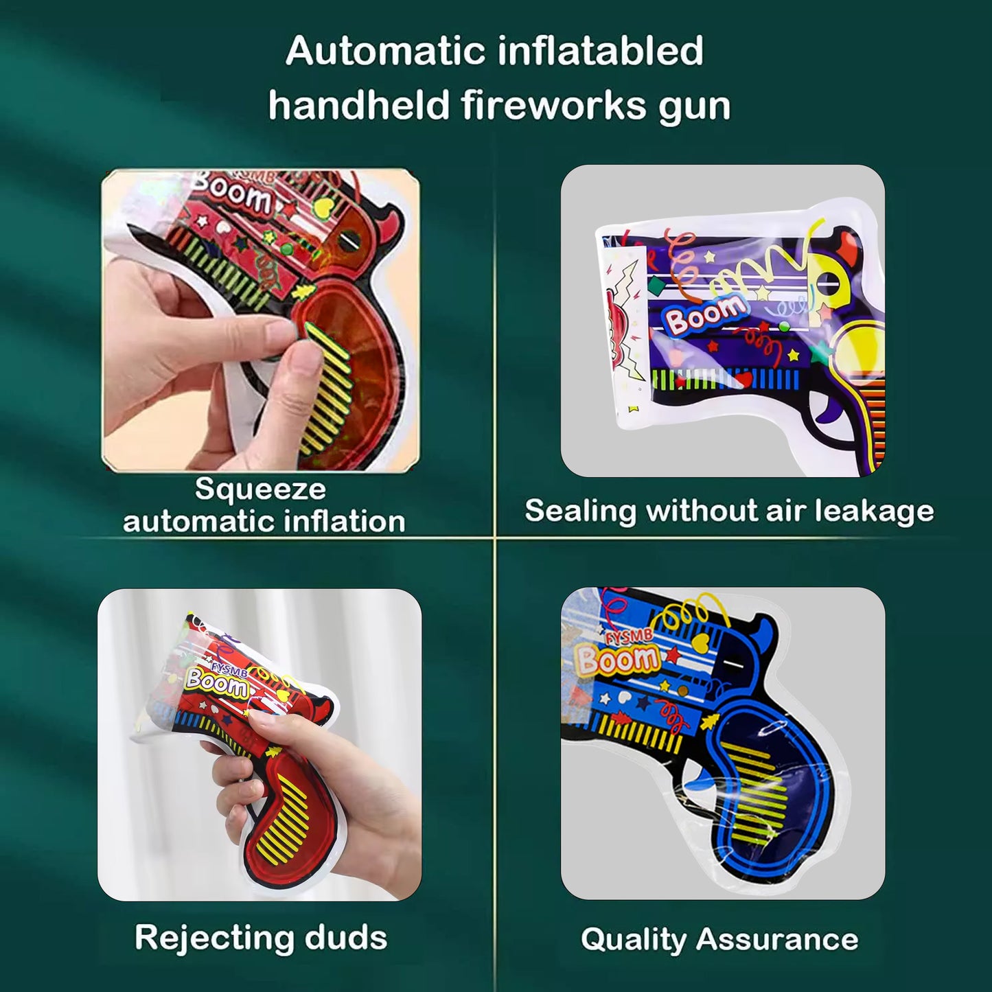 Pop Party Guns (Set of 10)