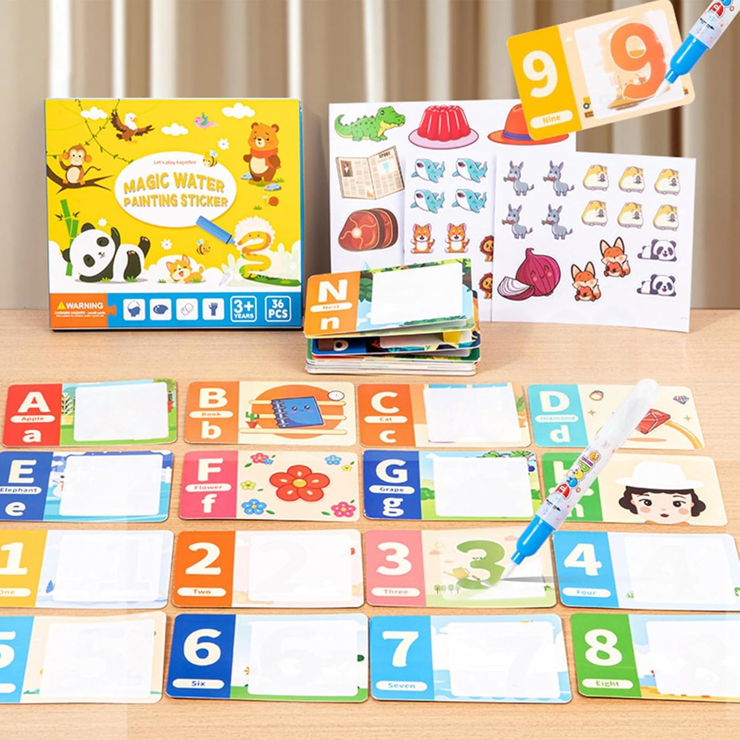 Magic Learn Stickers – Creative Learning Activity