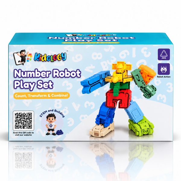 10-in-1 Transformer Robot Action Figure Toy