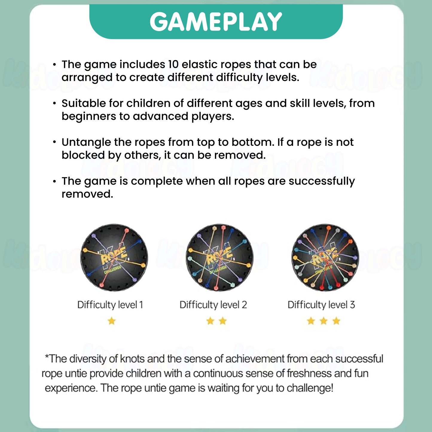 Rope Untangling Puzzle Game