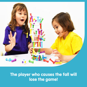 Tumbling Tower Stacking Game