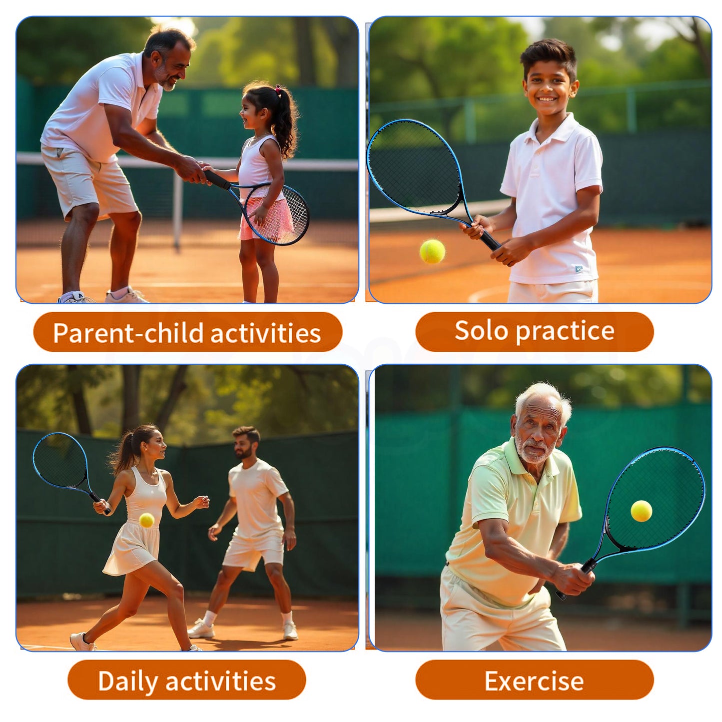 Tennis Trainer Rebound Ball with String