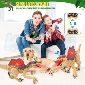 Walking and Roaring Remote Control Dinosaur Toy