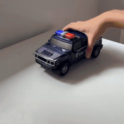 Transforming Robot Car with Lights