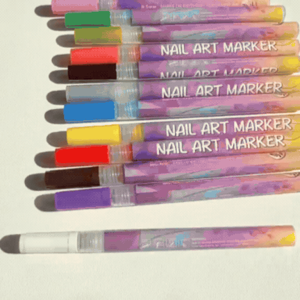 DIY Nail Art Pen (Set of 12Pcs)