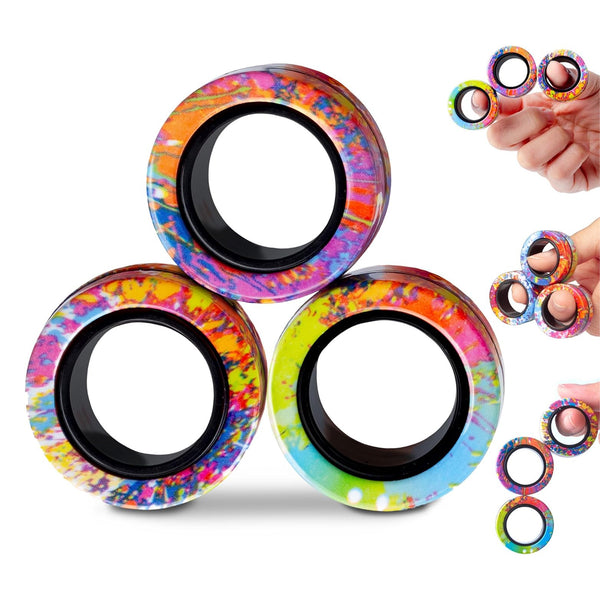 Magnetic Ring Spinner Therapy Toy
