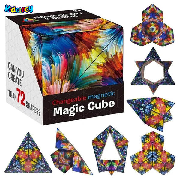 Magnetic Magic Puzzle Cube