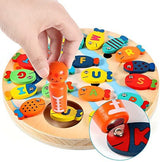 Wooden Circular Fishing Game - HelloKidology