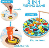 Wooden Circular Fishing Game - HelloKidology