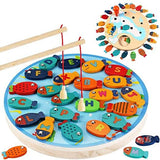 Wooden Circular Fishing Game - HelloKidology