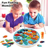 Wooden Circular Fishing Game - HelloKidology