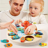 Wooden Circular Fishing Game - HelloKidology