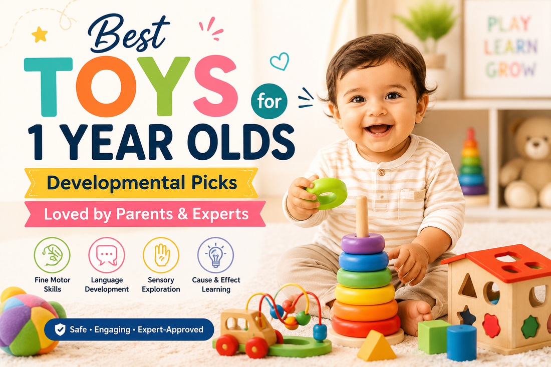 Best Toys for 1 Year Olds: Developmental Picks Loved by Parents & Experts