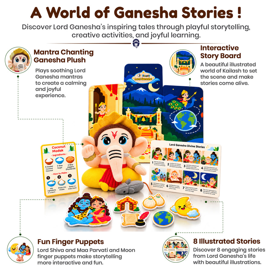 Little Ganesha – Divine Storytelling Playset