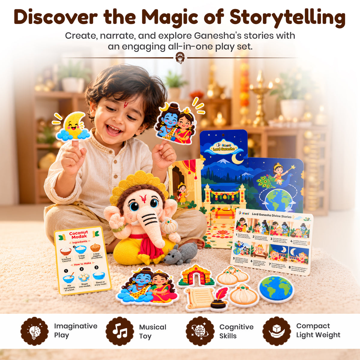 Little Ganesha – Divine Storytelling Playset