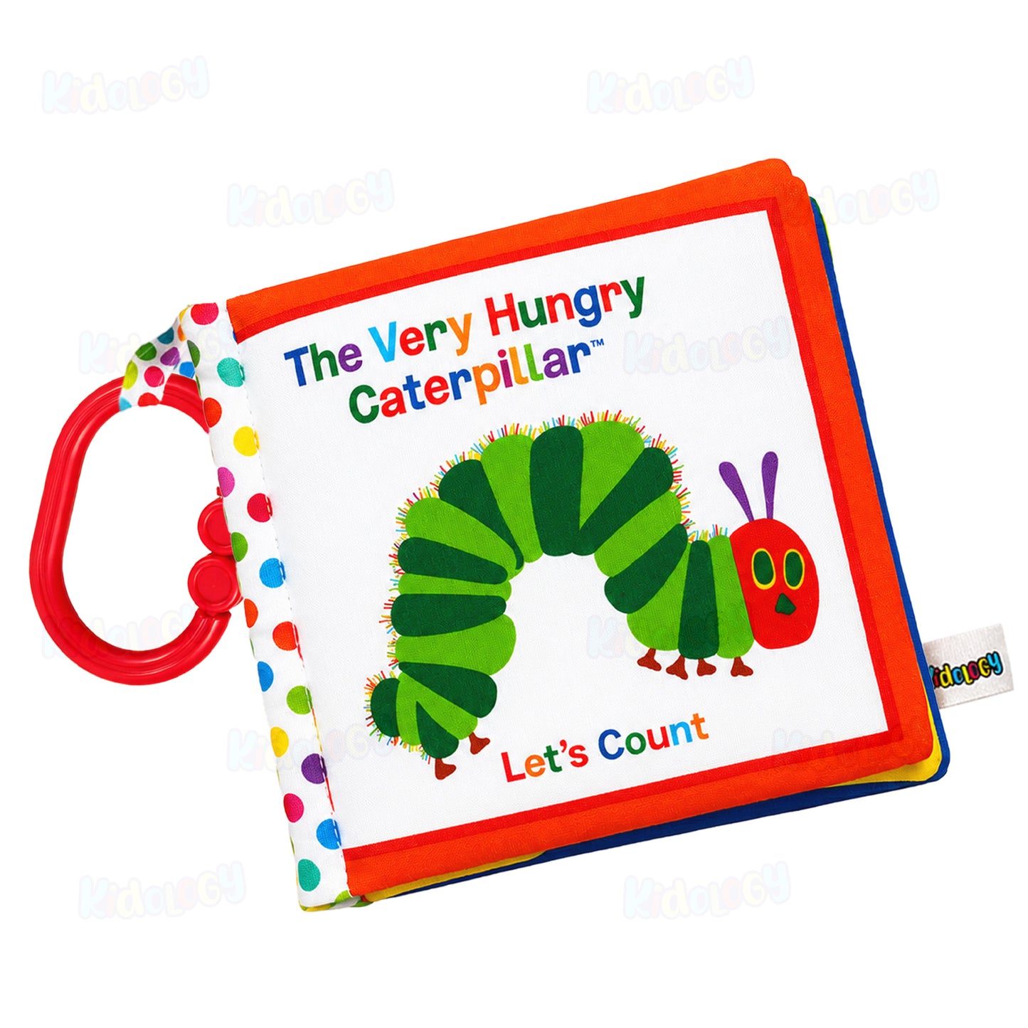 Caterpillar Counting Crinkle Cloth Book