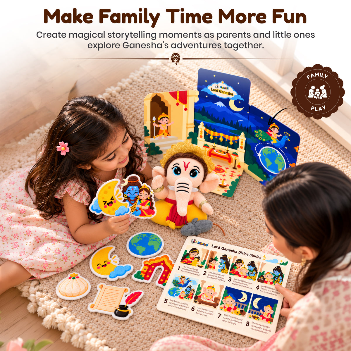 Little Ganesha – Divine Storytelling Playset