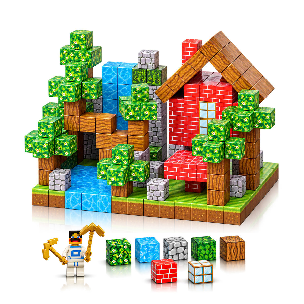 Magnetic Creative Builder Blocks