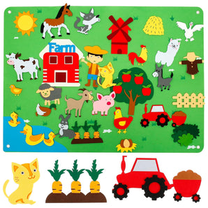 Montessori Felt Story Board Set
