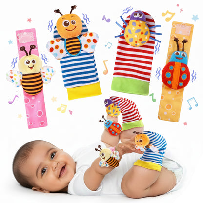 Baby Sensory Rattle Toy Set