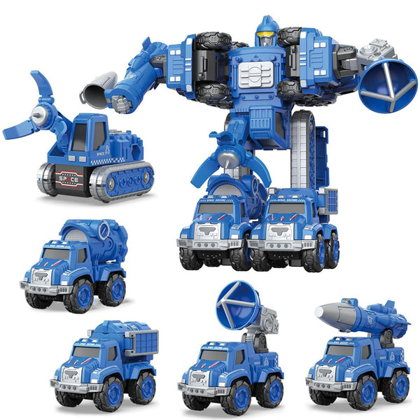 5-in-1 Transforming Robot Set