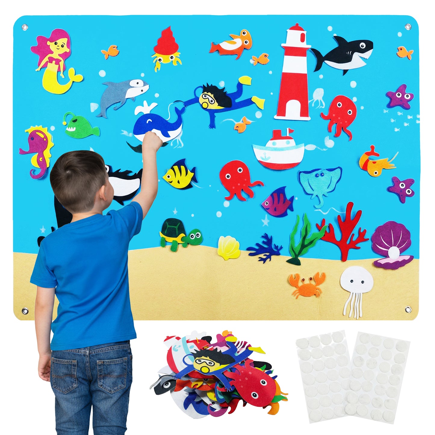 Montessori Felt Story Board Set