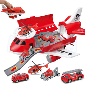 Firefighting Transport Airplane Playset