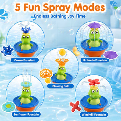 Fountain Crocodile Bath Toys