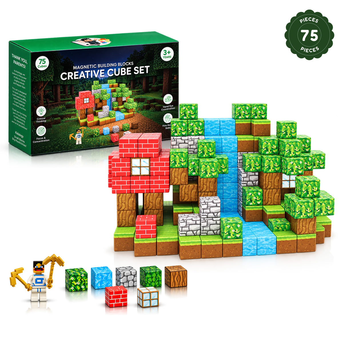Magnetic Creative Builder Blocks