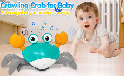 Dancing Musical Crawling Crab Baby Toy