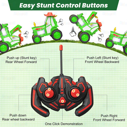 Jumping Tractor Toy