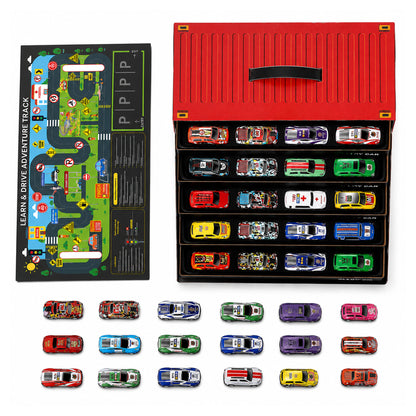 48PCS Die-Cast Pull Back Cars Set