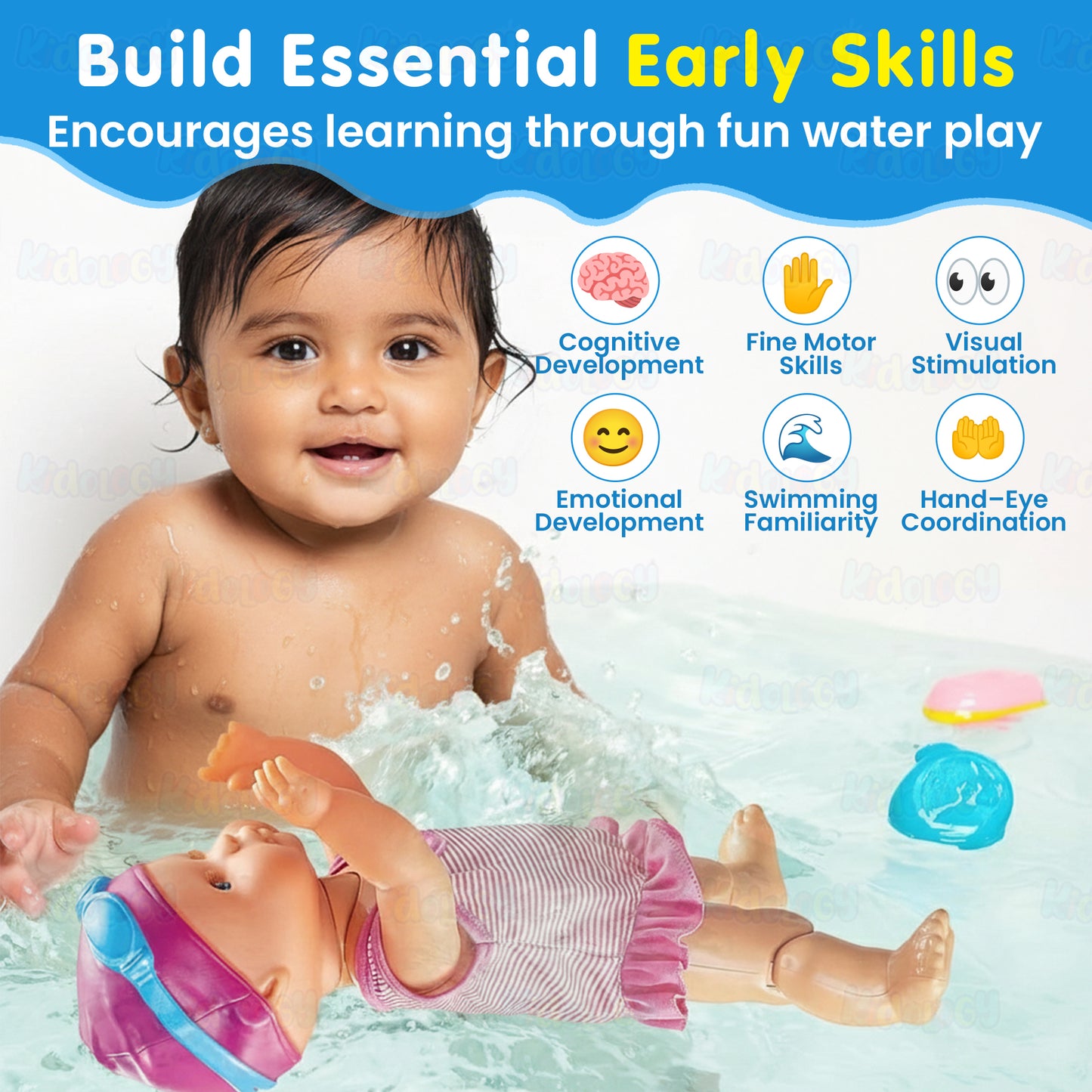 Electric Waterproof Swimming Doll