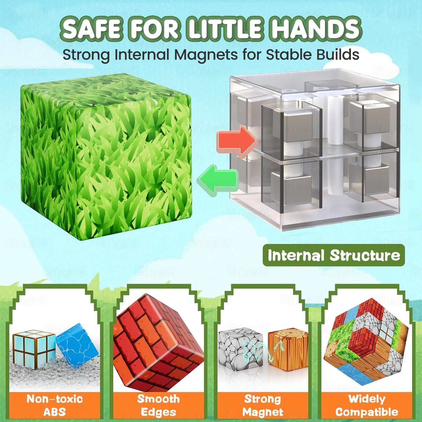 Magnetic Creative Builder Blocks
