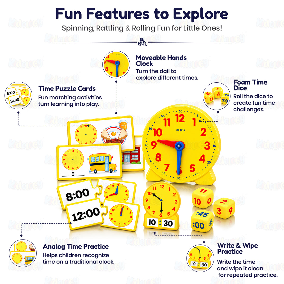 Time Activity Clock Set