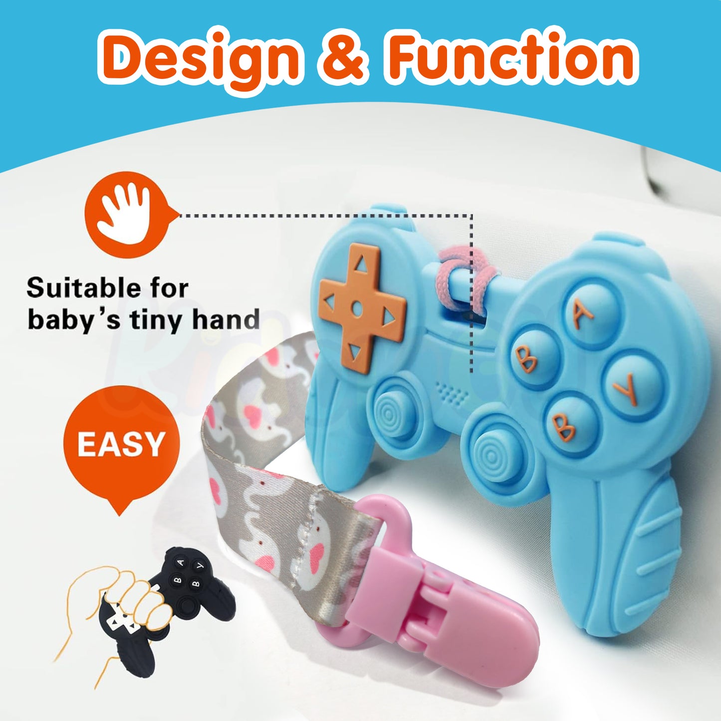 Remote Game Control Teething Toy