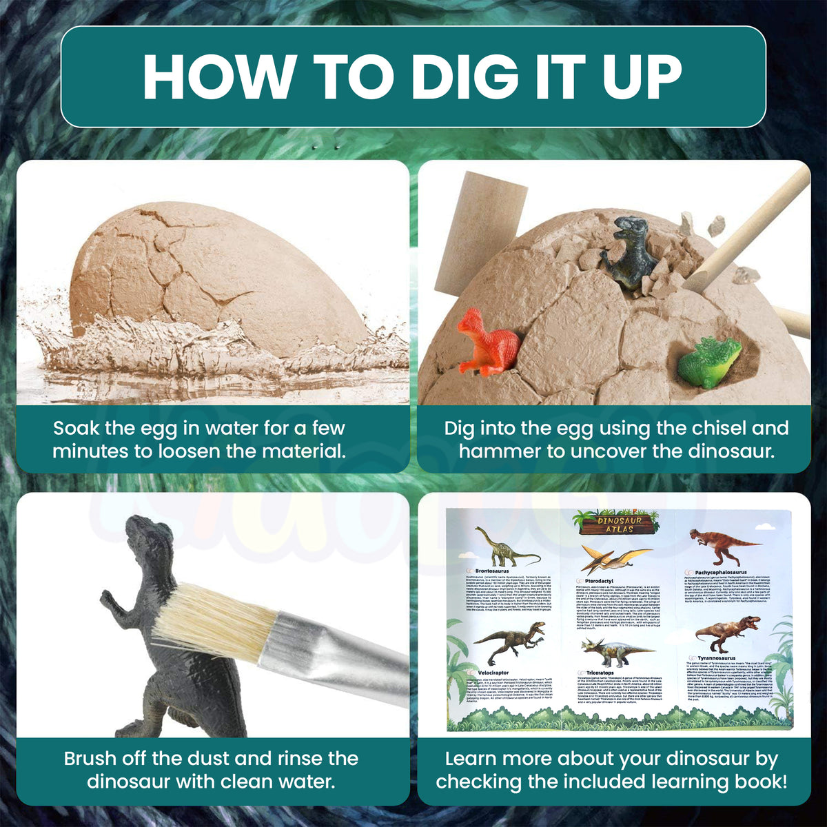 Dino Egg Digging Set