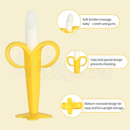 Banana Shaped Teether Baby Toy
