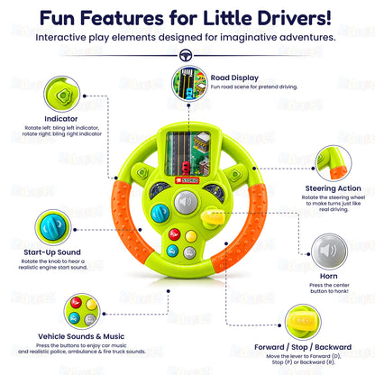 Little Driver Steering Wheel Toy