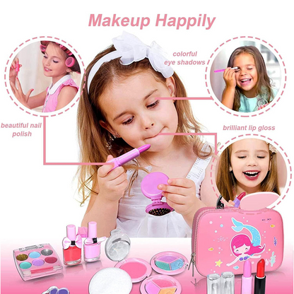 Mermaid Makeup Suitcase Set