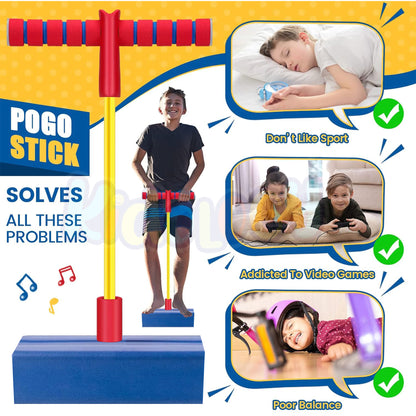 Playful Foam Pogo Jumper